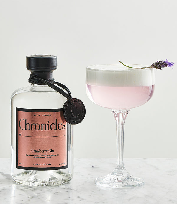 Chronicles Strawberries and Cream Cocktail